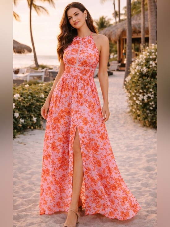 Abel The Label Dresses & Skirts - Anthropologie Abel the label Maxi Floral Sundress  women’s size M